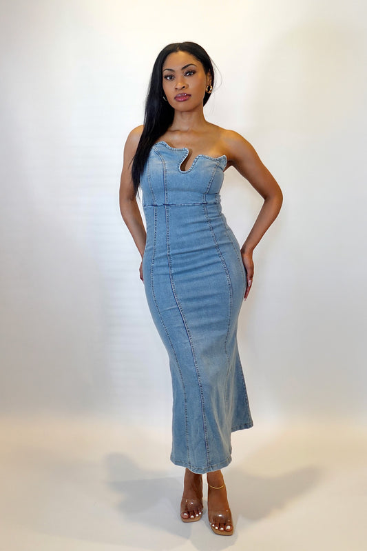 Denim Midi